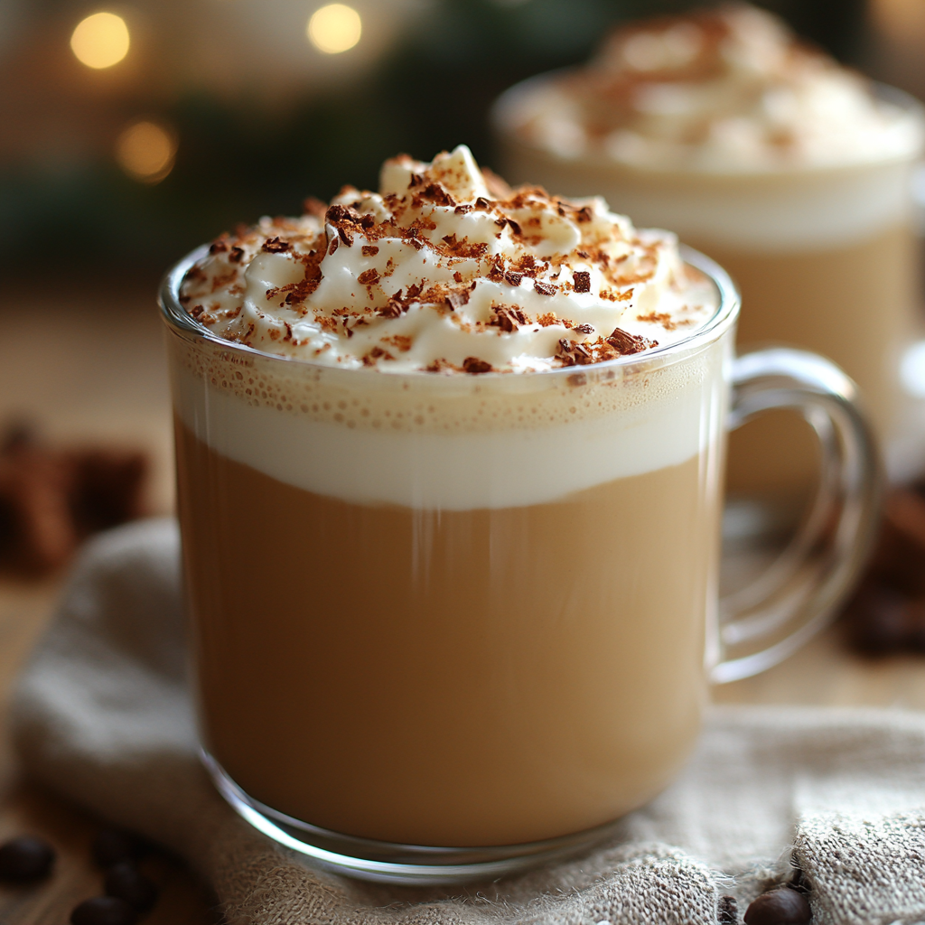 The Whimsical White Mocha -A touch of vanilla and a sprinkle of magic