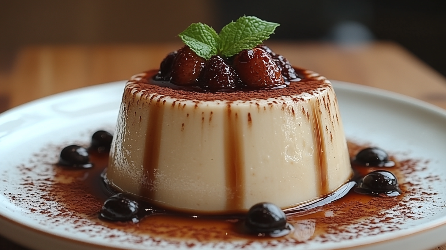 Coffee Panna Cotta – A silky Italian dessert with a hint of coffee