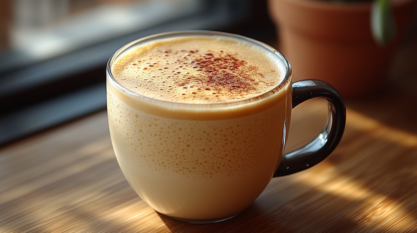 Café Au Yawn – Decaf Coffee, Steamed Milk, And A Splash Of Vanilla Syrup