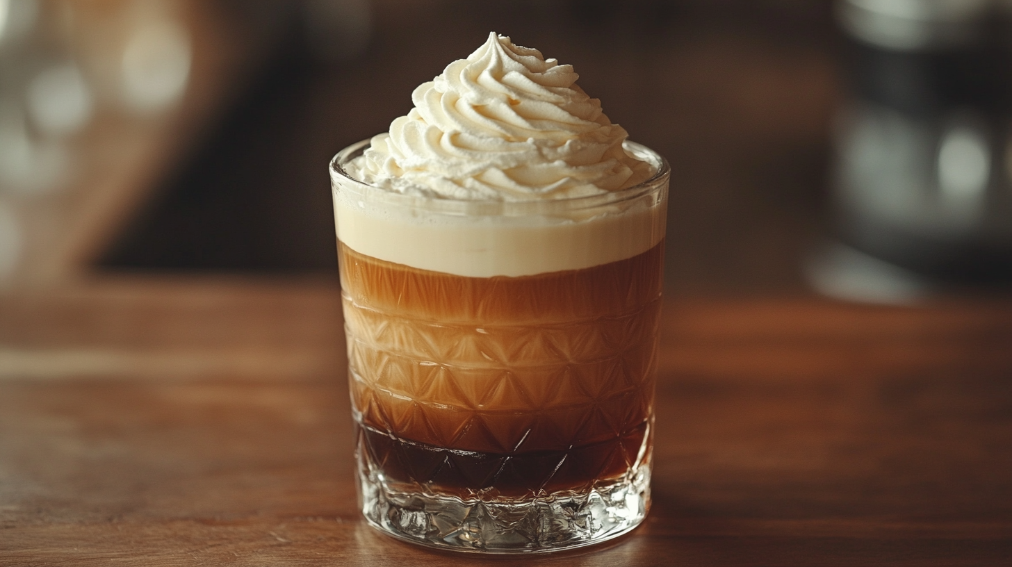 Bean Me Up, Scotchy – Strong Black Coffee, A Shot Of Butterscotch Liqueur