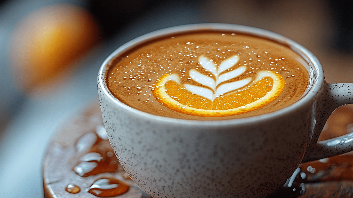 Sunrise Sipper – A Bright Blend of Coffee and Citrus